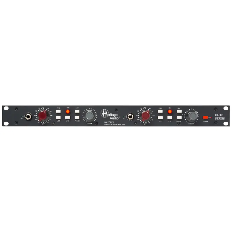 Compra Online Heritage Audio HA73X2 Preamplificatore Microfonico 1 Canale con EQ 3 Bande