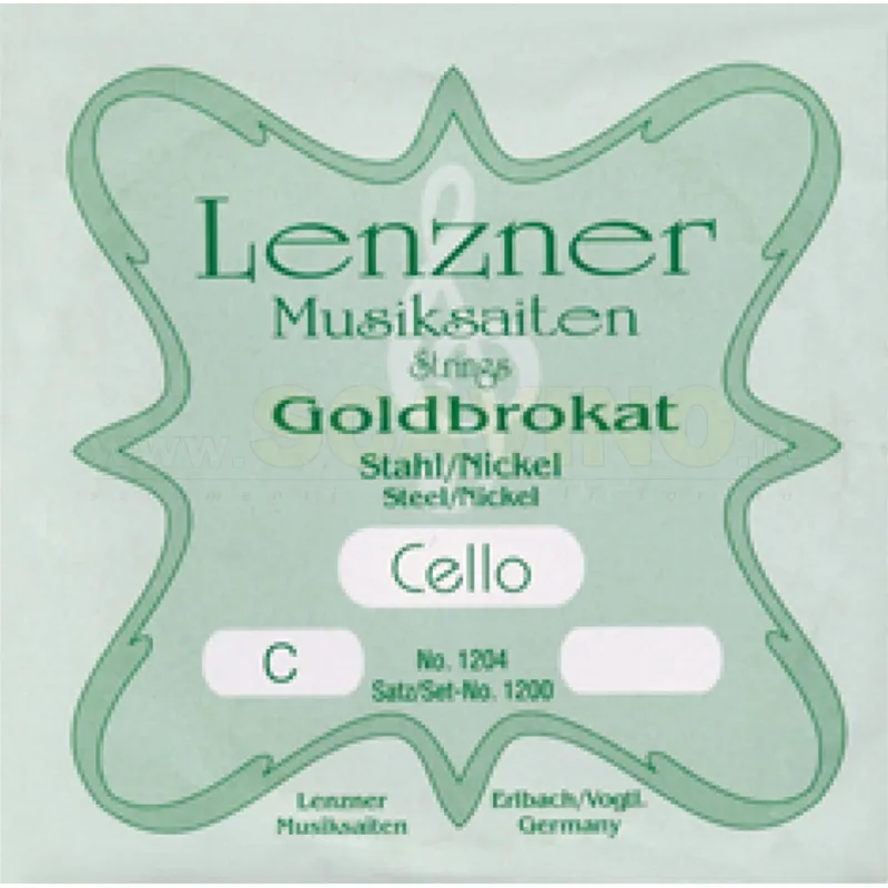 Lenzner Corda Do Violoncello 4/4 Optima Goldbrokat Offerta Limitata