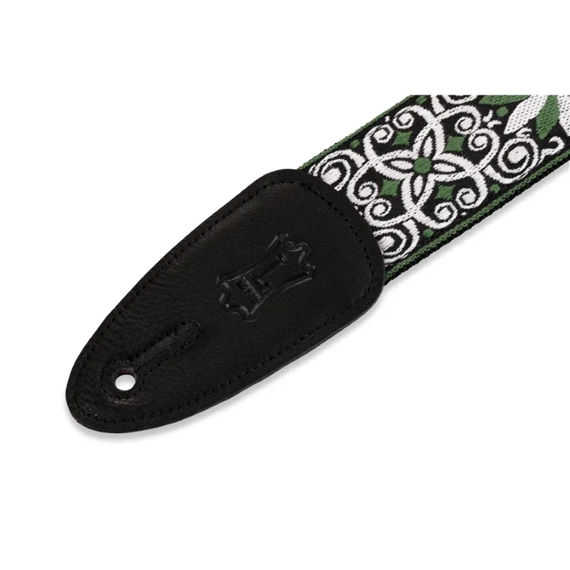 Levy‘s M8HT-11 Tracolla in tessuto Floral Green and White 2" Ultime Pezzi