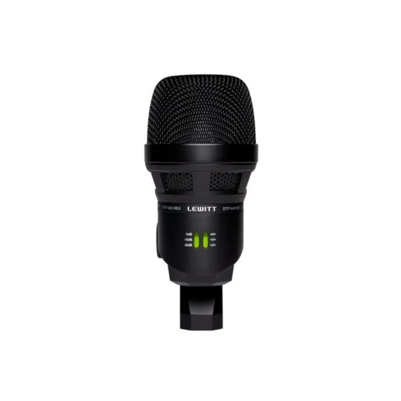 Compra Oggi Stesso Lewitt Dtp 640 Rex Microfono a Doppia Capsula per Grancassa Reference Class