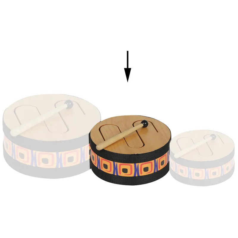 Prezzo Basso LF DHD7C Tamburo in legno da appoggio 17,8 cm.