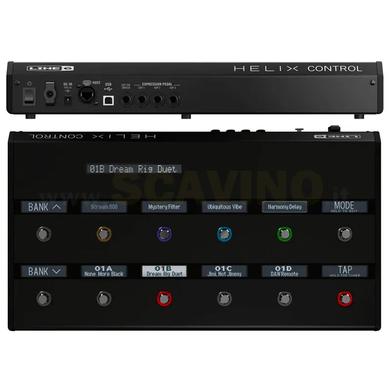 Line6 Helixcontrol Floor Controller For HelixRack Prezzo Di Fabbrica