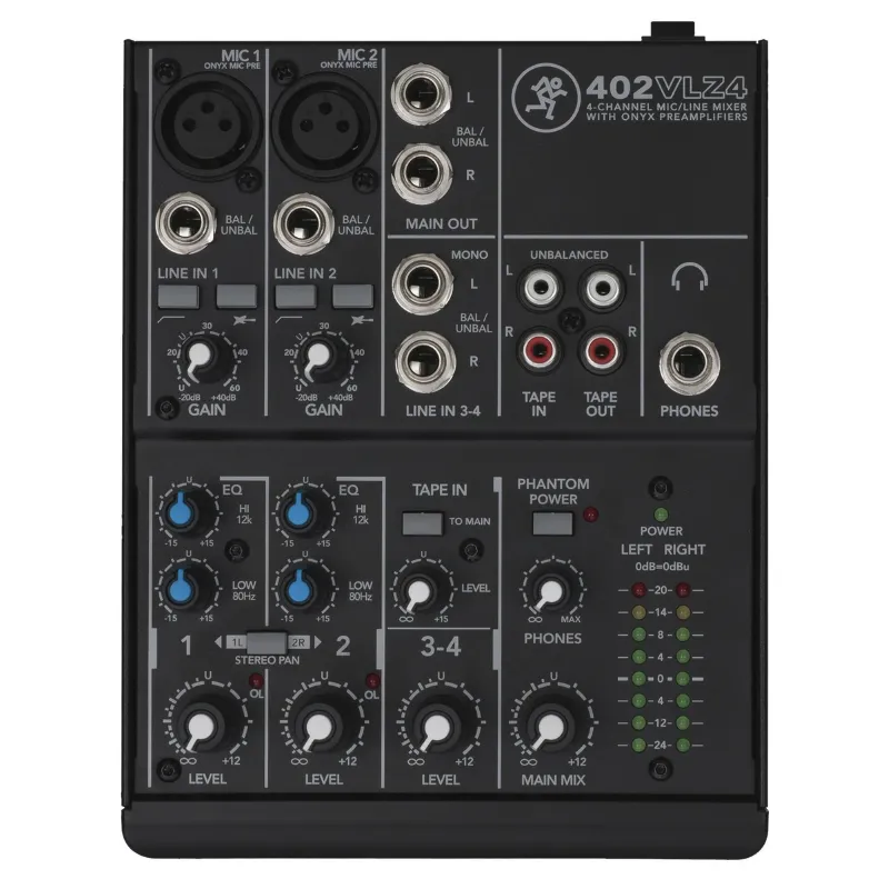 Consegna Rapida Mackie 402 VLZ4 Mixer Analogico