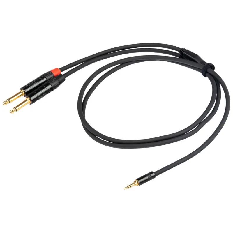 Proel CHLP170LU15 Cavo Mini Jack - Doppio Jack (1.5mt) Ordina Subito