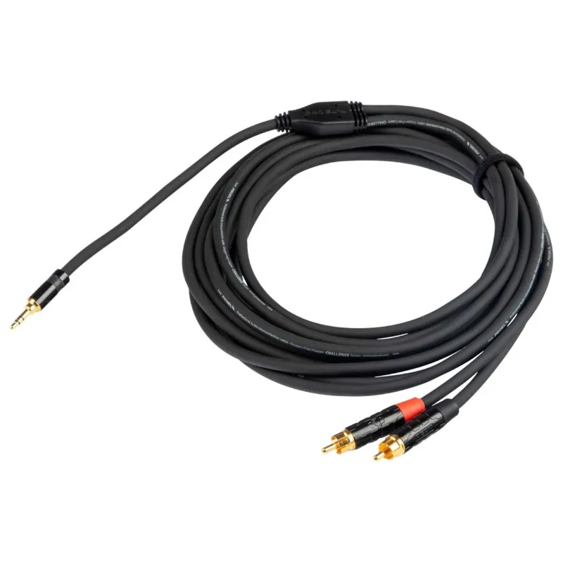 Esclusivo Proel CHLP215LU3XL Cavo Mini Jack - Doppio RCA (3mt)