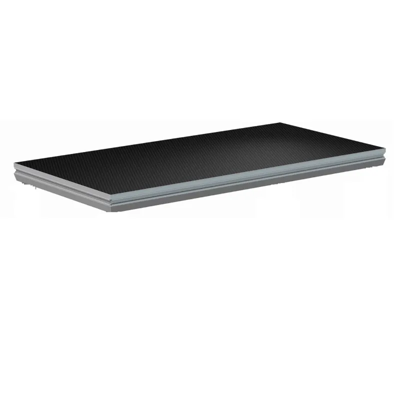Proel MODH100X50 Pedana Modulare Struttura in Alluminio (100 x 50 x 9 cm - Legno Marrone) Vendita Finale