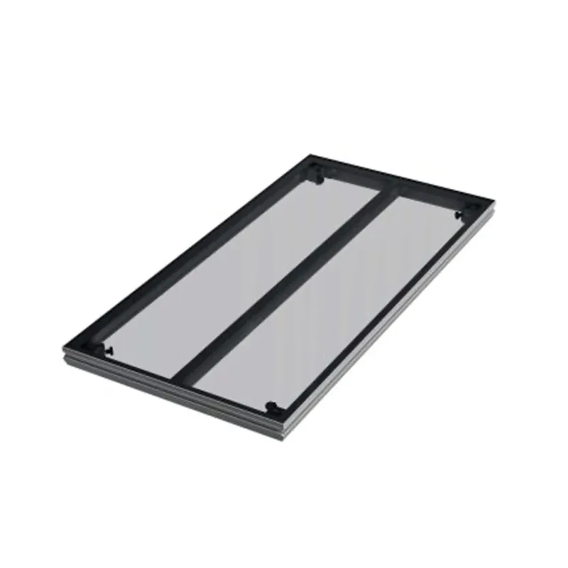 Proel MODP2X1 Pedana Modulare Struttura in Alluminio (200 x 100 x 9 cm - Plexiglass Trasparente) Occasione