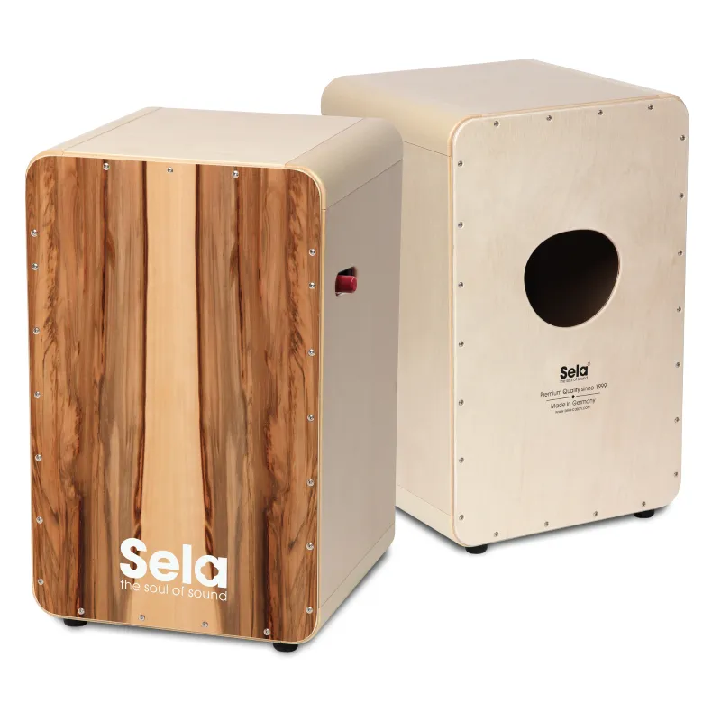 Occasione Sela SE-010 Cajon CaSela Pro Satin Nut con meccanismo snare on/off!