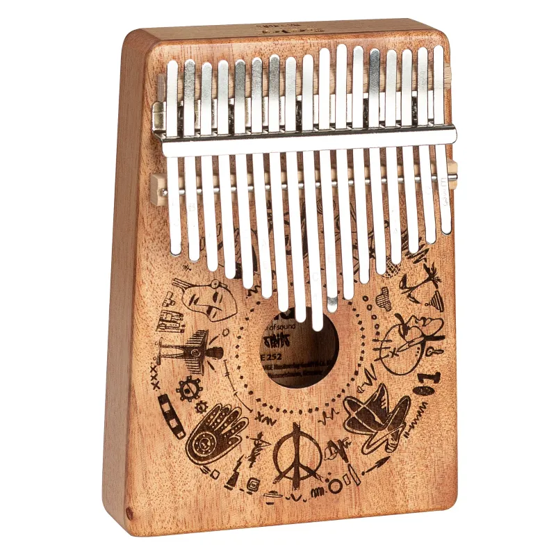 Promo Stagionale Sela SE-252 Art Series Kalimba 17 Free Spirit