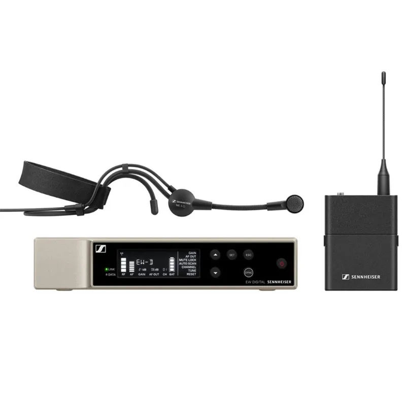 Saldi Sennheiser EW-D ME3 (S1-7) Set Sistema Wireless con Microfono ad Archetto