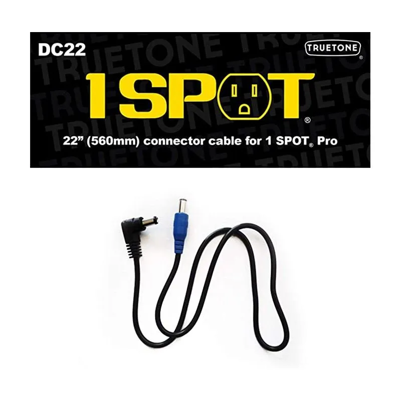 Prezzo Conveniente Truetone 1-Spot DC22 22" (560mm) Connector Cable