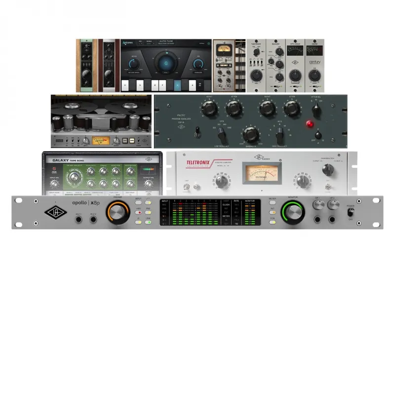 Prezzo Ridotto Universa Audio Apollo X8p Gen 2 Essentials+ Interfaccia Audio Thunderbolt 3 16x22