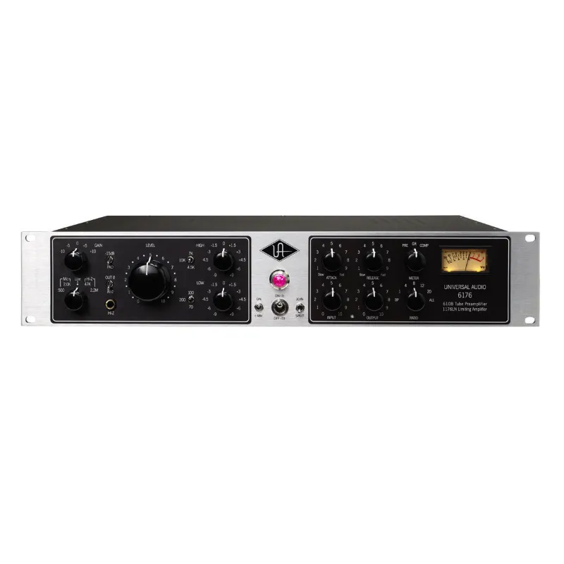 Universal Audio 6176 Channel Strip Preeamplificatore e Compressore Valvolare Microfonico Must-Have
