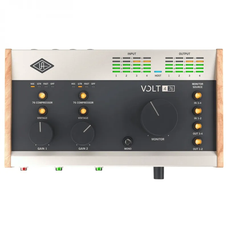 Compra Oggi Stesso Universal Audio VOLT476 Interfaccia Audio USB 4-IN/4-OUT