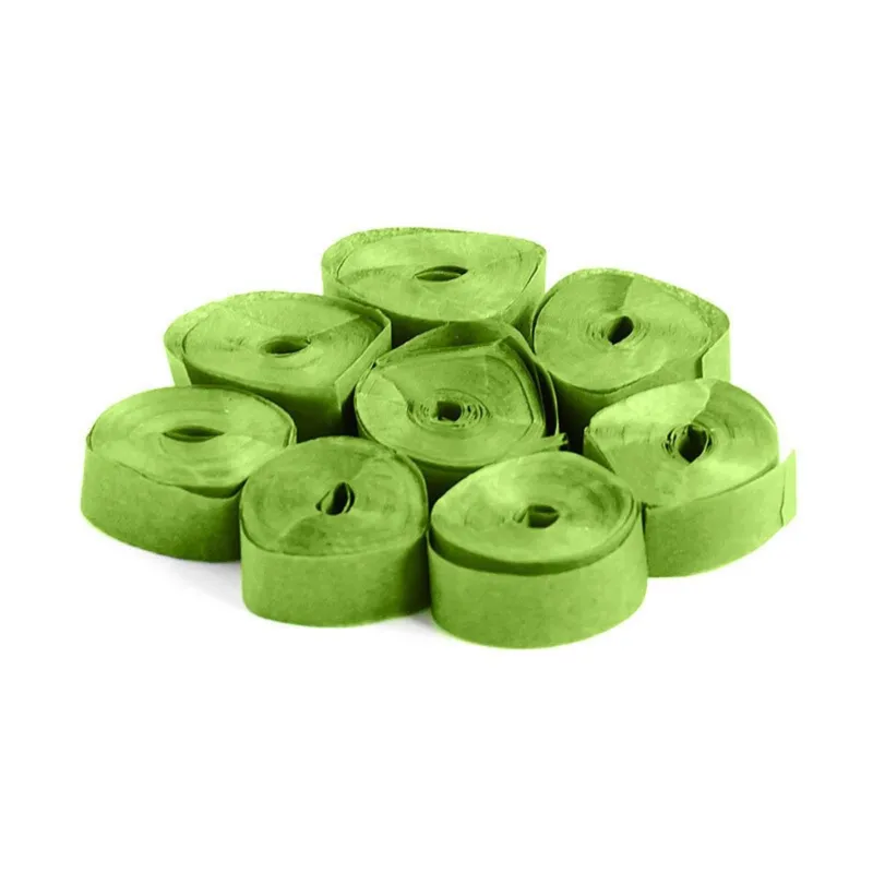 Streamers 5 m x 0,85 cm - Light Green < Lenzotti Strumenti Musicali Spedizione Espresso