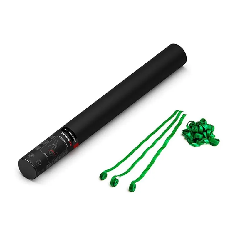 Handheld Cannon 50 cm - Streamers - Dark Green < Lenzotti Strumenti Musicali Nuovo Arrivo