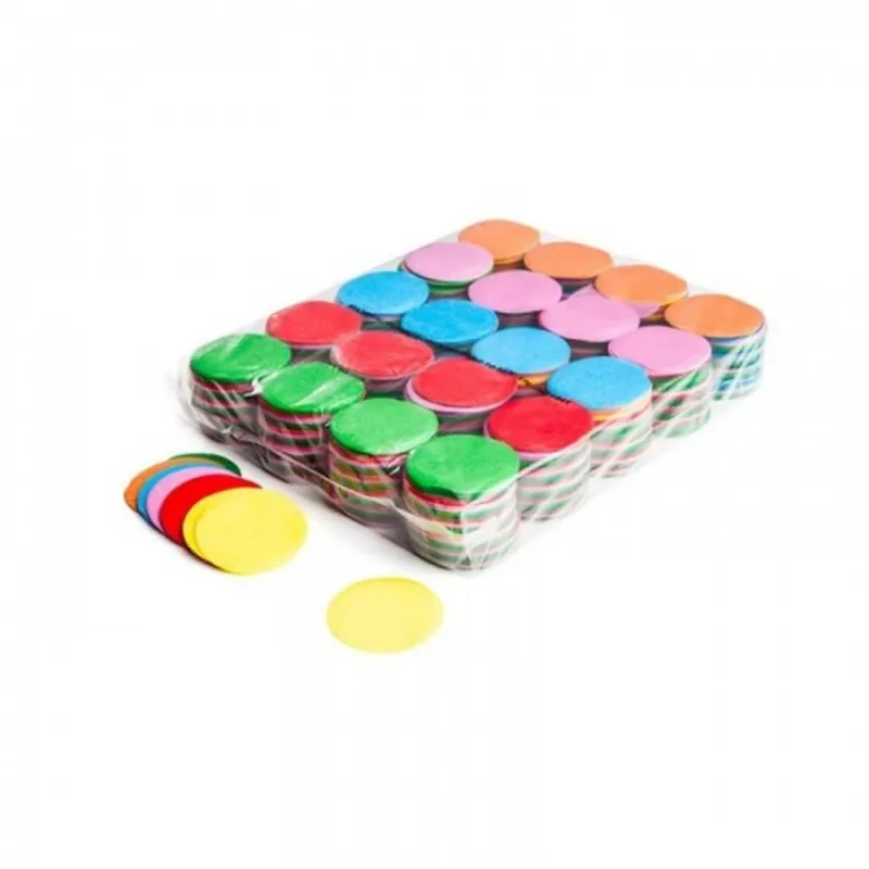 Slowfall confetti rounds Ø 55 mm - Multicolour < Lenzotti Strumenti Musicali Promozione