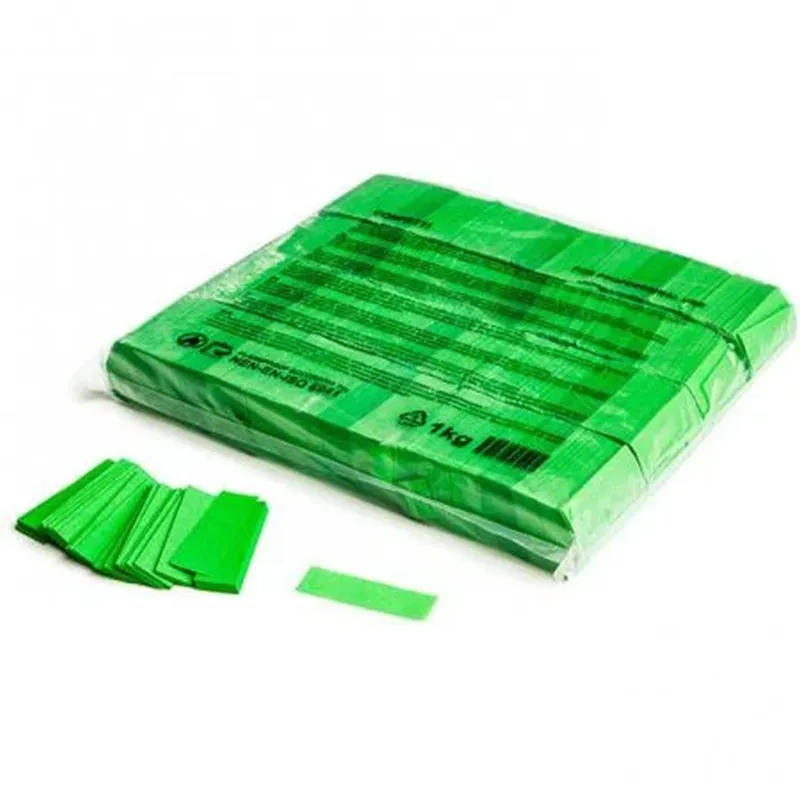 Slowfall confetti rect 55 x 17 mm - Light Green < Lenzotti Strumenti Musicali Nuovo Arrivo