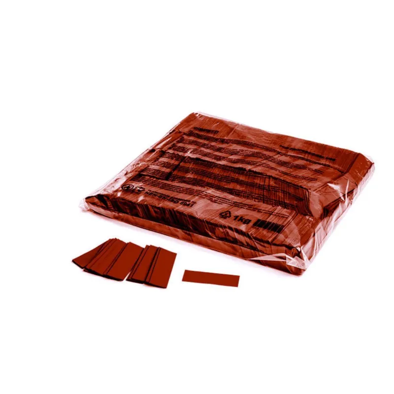 Saldi Slowfall confetti rectangles 55 x 17 mm - Brown < Lenzotti Strumenti Musicali