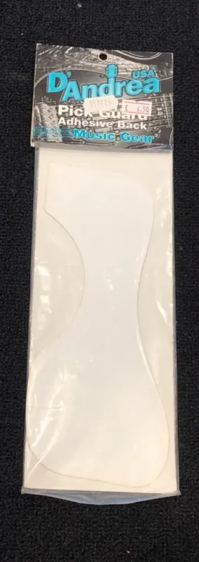 D‘Andrea Pickguard Adhesive Back White < Lenzotti Strumenti Musicali Nuovo Arrivo