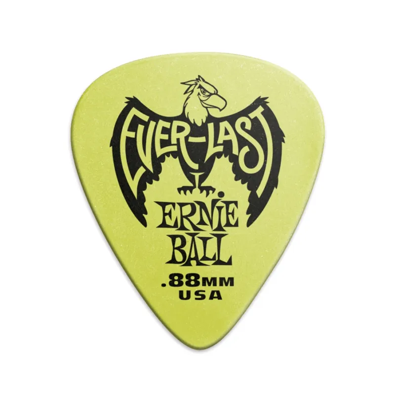 Prezzo Ridotto Plettri Everlast Green 0.88mm Busta da 12 Centro Chitarre