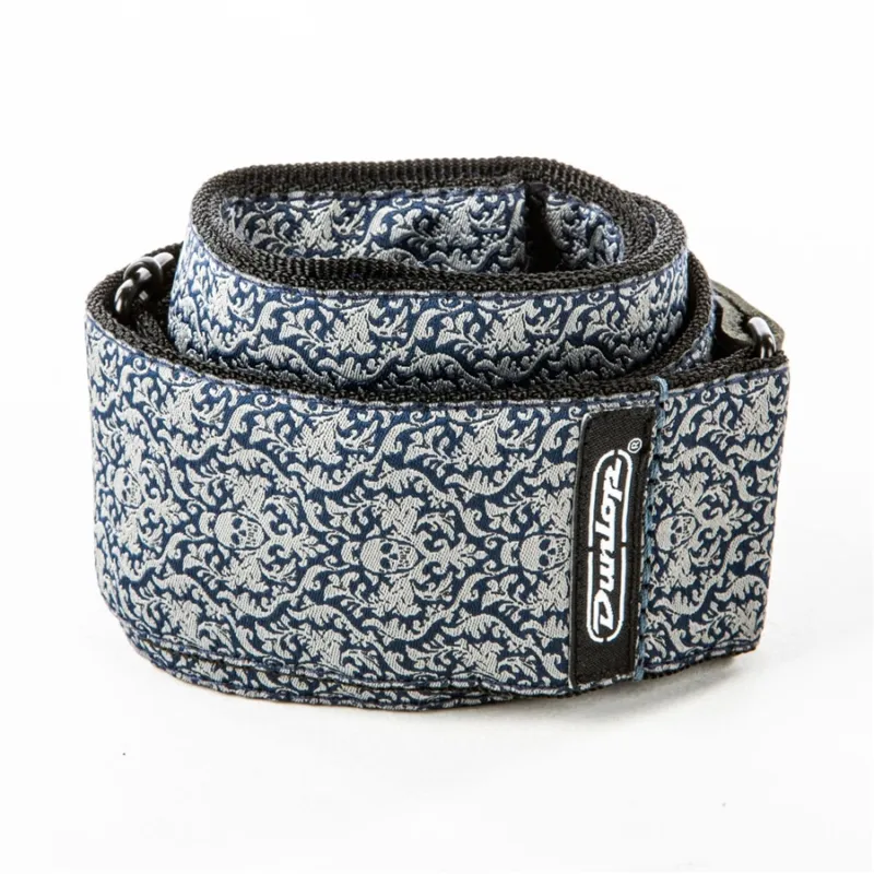 D6715 TRACOLLA JACQUARD FLEURS DE SKULL Centro Chitarre Prezzo Scontato