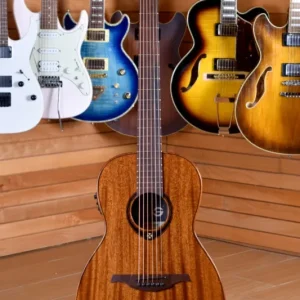 LAG T98PE Parlor EQ High Gloss Mahogany Centro Chitarre Acquista Ora