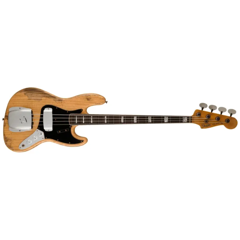 FENDER LIMITED EDITION CUSTOM JAZZ BASS HEAVY RELIC AGED NATURAL Compra Online