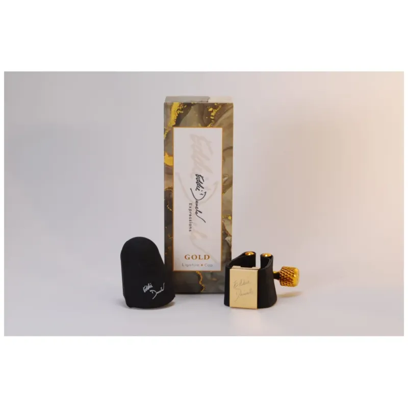 JEWEL EDDIE DANIELS GOLD LIGATURE SAX ALTO PER BOCCHINI IN EBANITE Compra Online