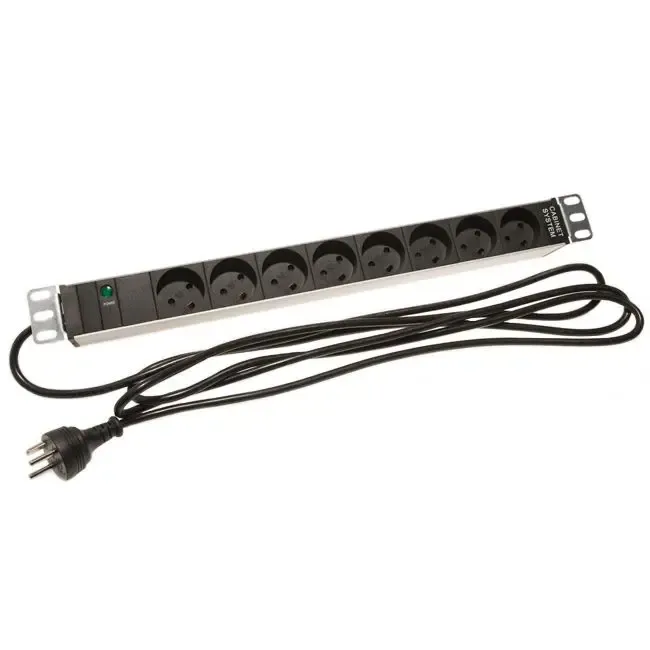 Scelto Dai Clienti Multipresa con messa a terra (DK, 19" Rack)