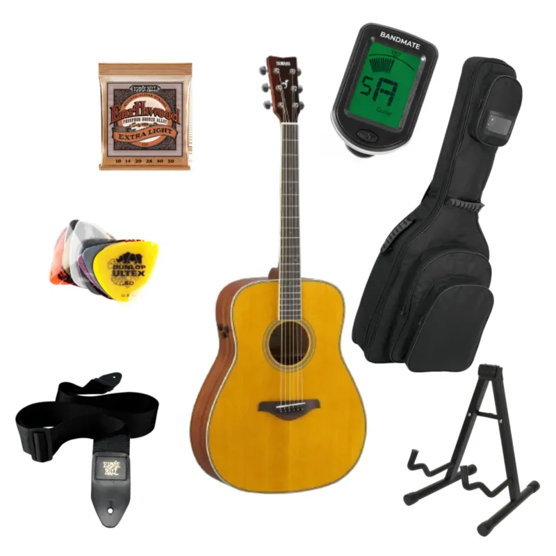 Yamaha FG-TA TransAcoustic Startpakke Compra Adesso