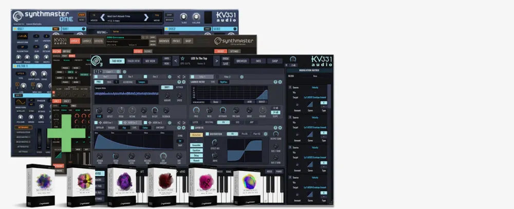 KV331 SynthMaster Producer Bundle Offerta Limitata