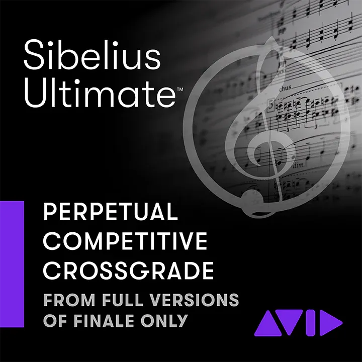 Vendita Finale Sibelius Ultimate Perpetual Competitive Crossgrade