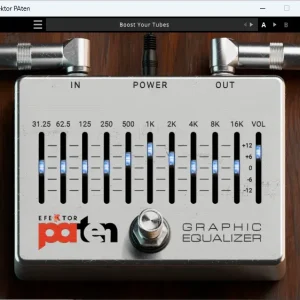 Kuassa Efektor Paten Graphic Equalizer Prezzo Basso