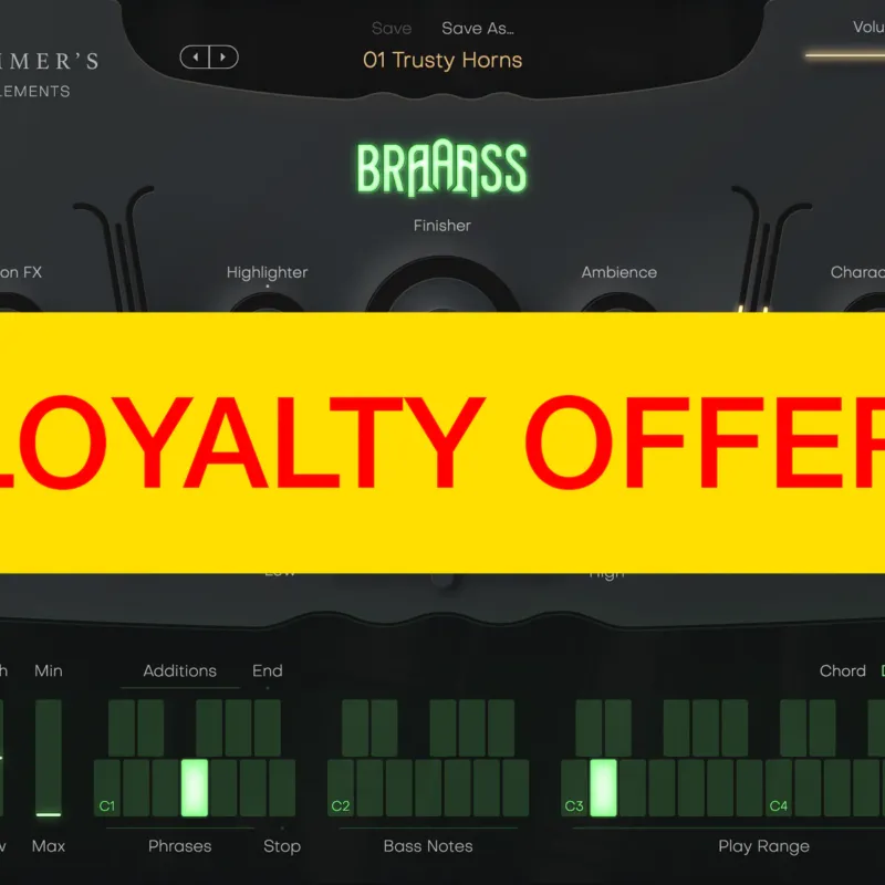 UJAM BRAAASS Loyalty Offer Nuovo Arrivo