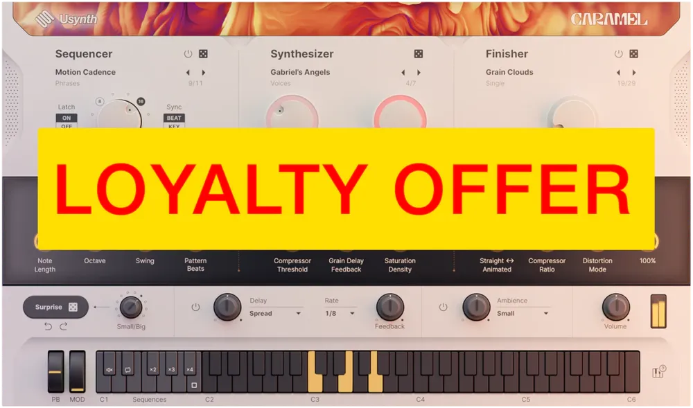 UJAM CARAMEL Loyalty Offer Vendita Finale