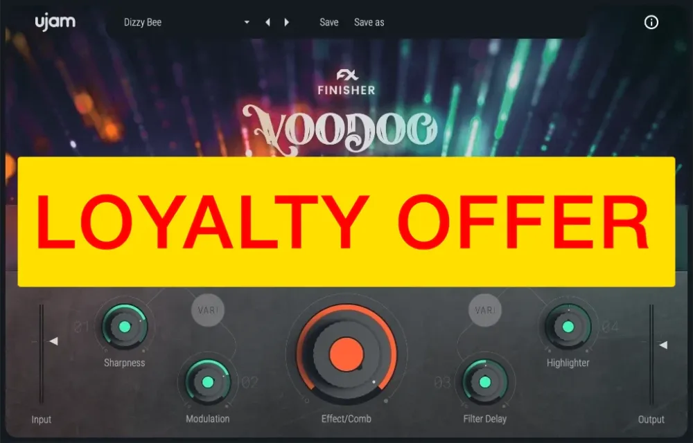 Professionale UJAM VOODOO Loyalty Offer