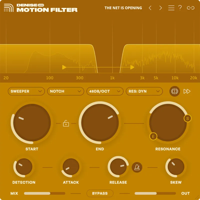 Non Perdere Denise Audio Motion Filter