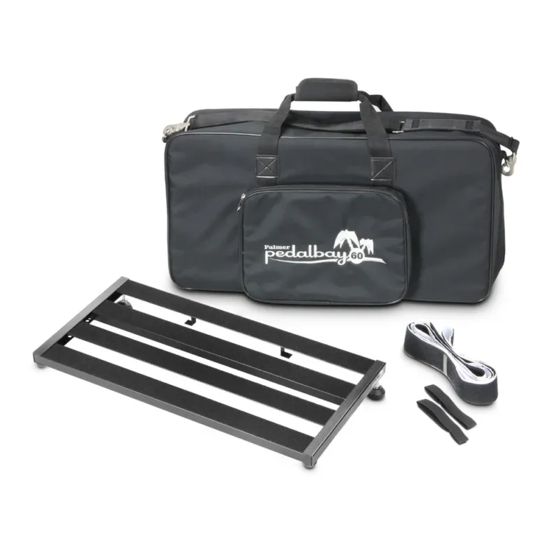 Compra Adesso Palmer PEDALBAY® 60 - Letvægts, justerbart pedalboard med beskyttende softcase, 60 cm