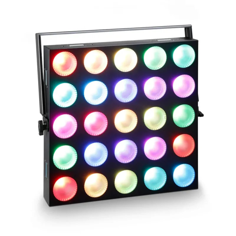 Promozione Cameo MATRIX PANEL 10 W RGB - 5 x 5 RGB LED-matrixpanel med individuel pixelstyring