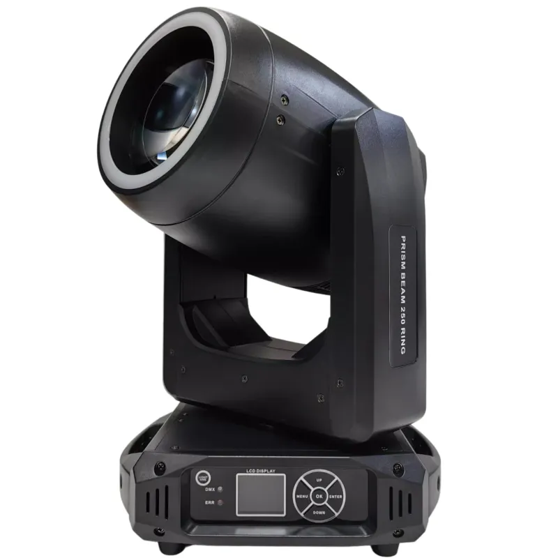 Acquista Ora LIGHT4ME PRISM BEAM 250 RING LED moving head