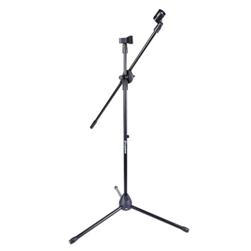 Compra Oggi Stesso Mikrofonstativ M1 med Boomarm til 2 Mikrofoner – Sort