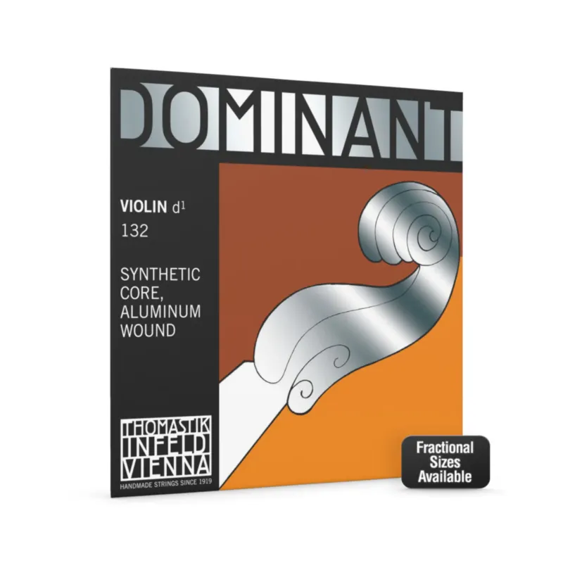 Thomastik-Infeld Violin strings Dominant nylon core - D Silver 1/16 (132) Ultime Pezzi