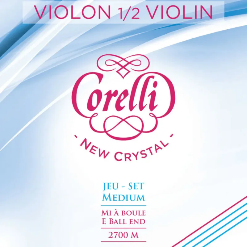 Offerta Speciale Corelli Violin strings New Crystal - D 1/2 (2703M)