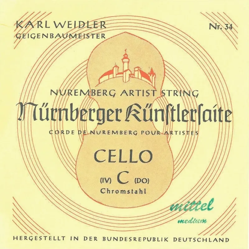 Di Tendenza Nürnberger Cello Strings Künstler - 3/4 (33)