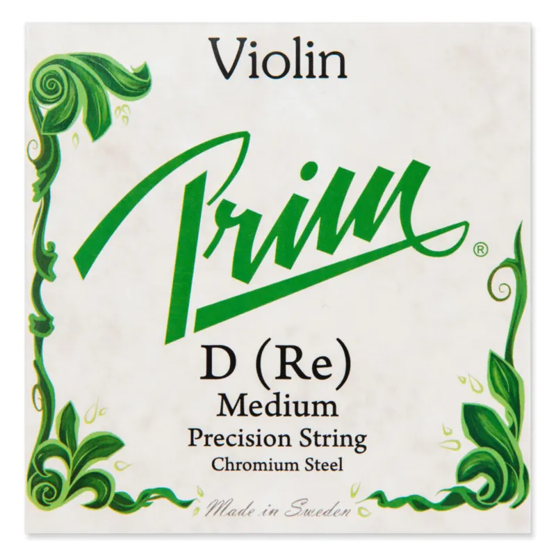 Prim Violin strings Stainless Steel - D Chrome Steel (Soft) Solo Oggi