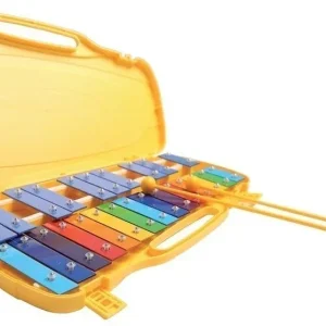 Offerta Del Giorno GEWA G5-G7 GLOCKENSPIEL METALLOFONO CROMATICO 25 PIASTRE COLORATE