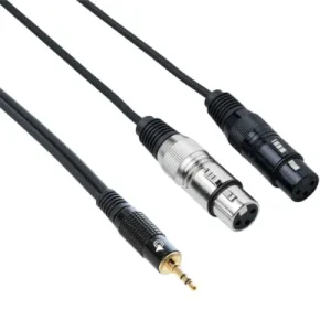BESPECO AYMS2FX300 CAVO 2 XLR FEMMINA/ MINI JACK TRS 3,5 3 MT Miglior Prezzo