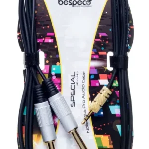Solo Oggi BESPECO RCX300 CAVO MINI JACK STEREO - 2 JACK MONO MT 3 RCX-300