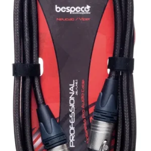 BESPECO NCMB600T CAVO XLR/XLR CANNON MASCHIO/FEMMINA 6 MT NCMB-600-T Promo Stagionale